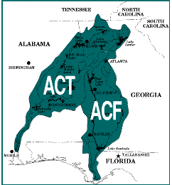 map of act/acf
